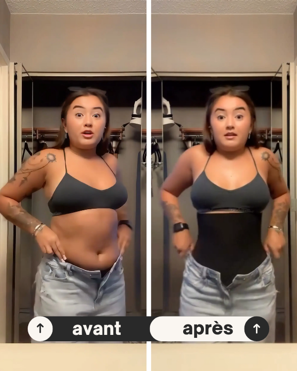 AirSlim® – Shorty gainant ventre plat Invisible & Galbe fesses